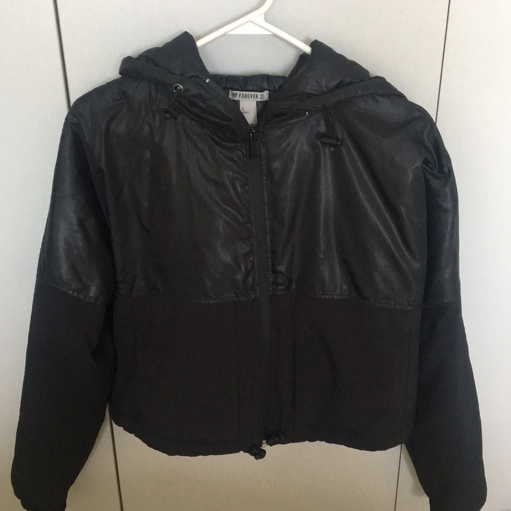 Black Cropped Jacket
